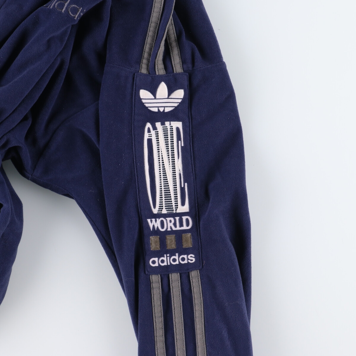 古着 90年代 アディダス adidas ベロアジャージ トラックジャケット メンズL ヴィンテージ /eaa447781_画像4