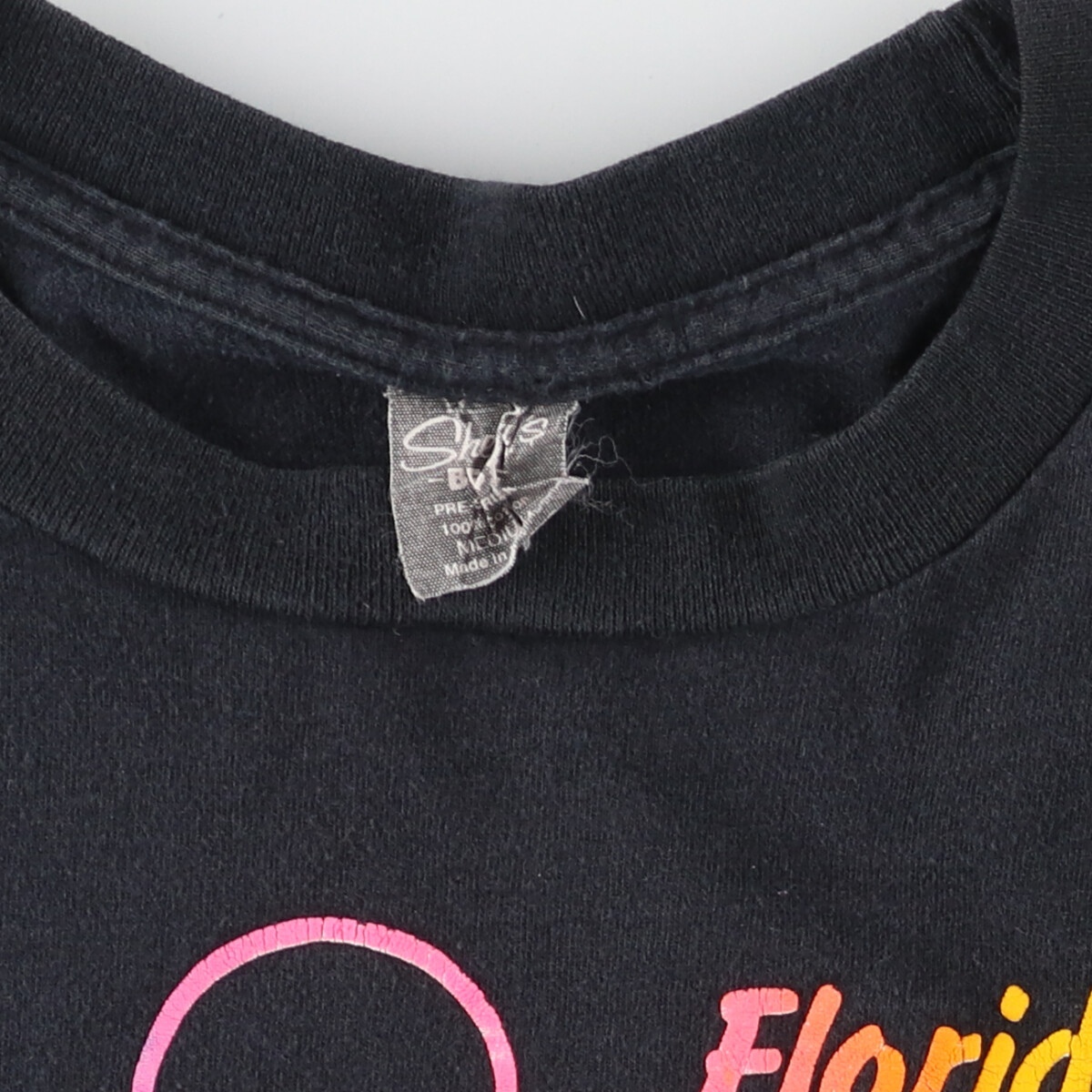 古着 80年代 SHERRY'S MICKEY MOUSE ミッキーマウス キャラクタープリントTシャツ USA製 メンズM ヴィンテージ /eaa443404_画像3