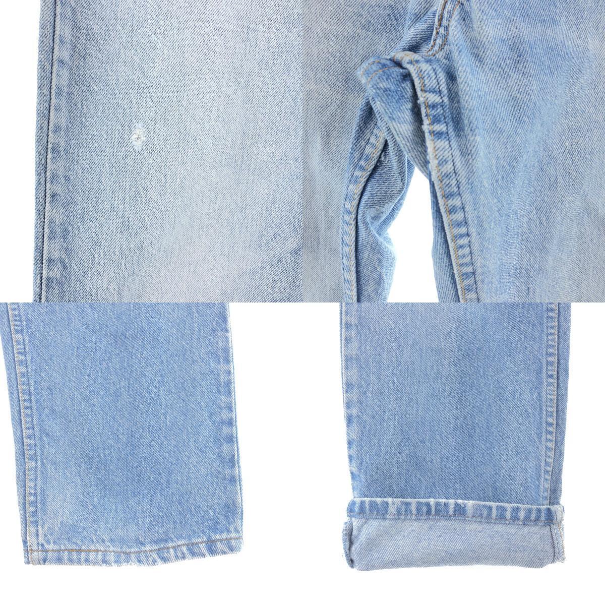 古着 90年代 リーバイス Levi's 506-0213 テーパードデニムパンツ USA製 メンズw34 ヴィンテージ /eaa391931_画像8