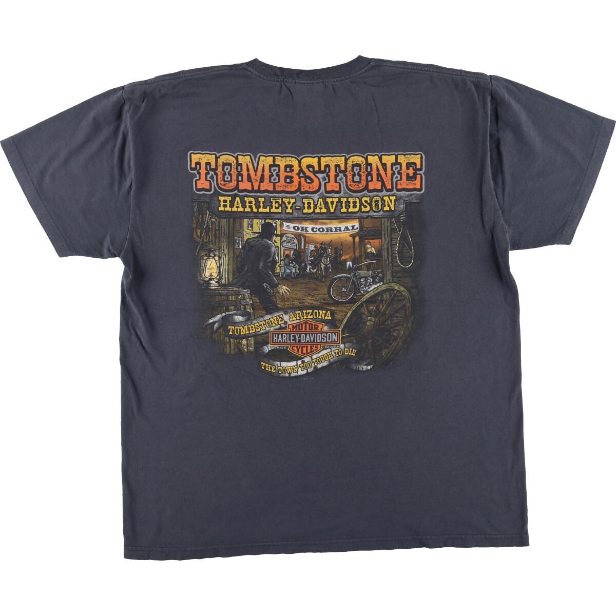 古着 ハーレーダビッドソン Harley-Davidson モーターサイクル バイクTシャツ メンズL /eaa443353_画像2