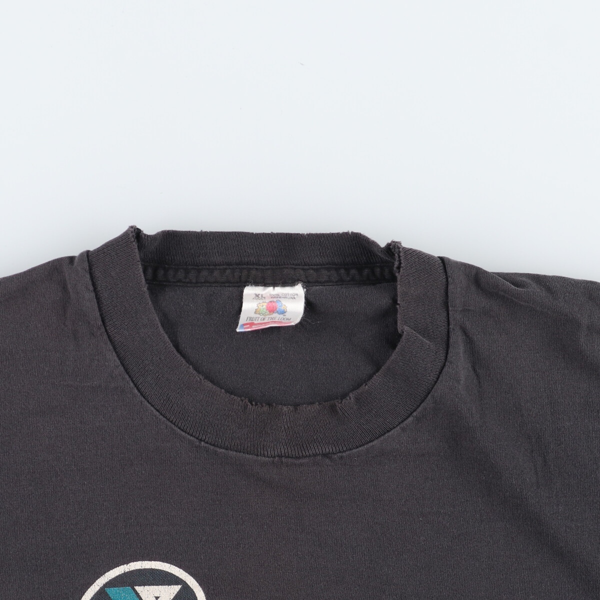 古着 90年代 フルーツオブザルーム FRUIT OF THE LOOM ロゴプリントTシャツ USA製 メンズXL ヴィンテージ /eaa443399_画像5