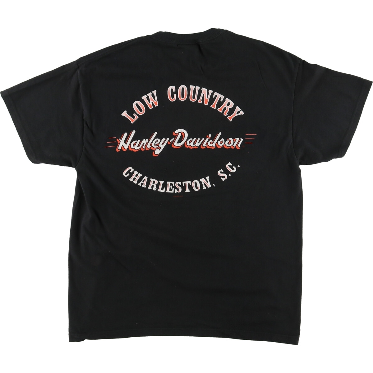 古着 00年代 ハーレーダビッドソン Harley-Davidson バックプリント モーターサイクル バイクTシャツ USA製 メンズL /eaa448620_画像2