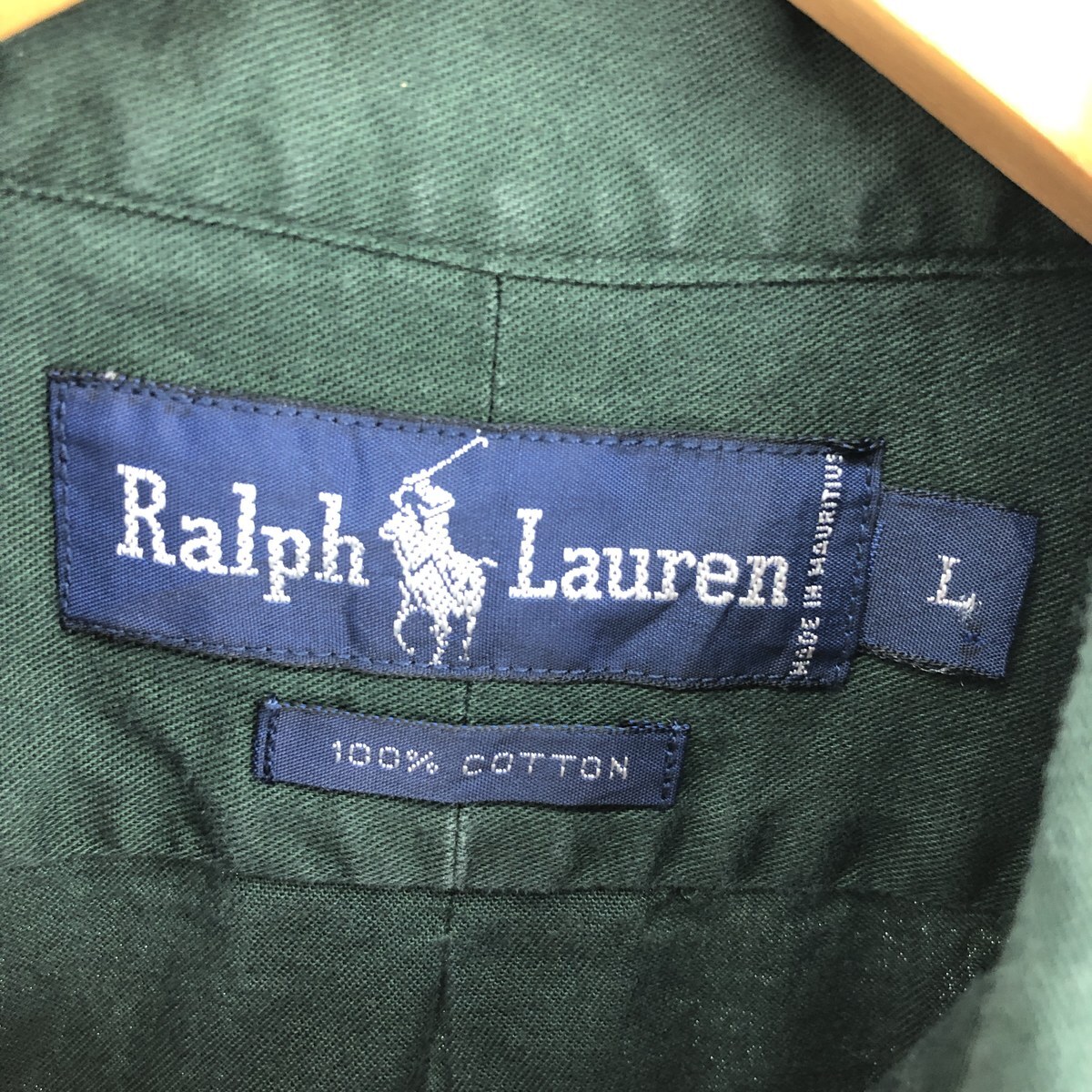 古着 ラルフローレン Ralph Lauren 長袖 ボタンダウンシャツ メンズL /eaa448808_画像3