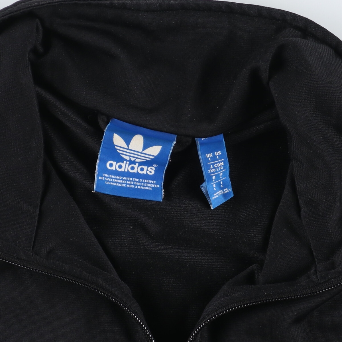 古着 アディダス adidas トレフォイルロゴ ジャージ トラックジャケット メンズL /eaa447953_画像3