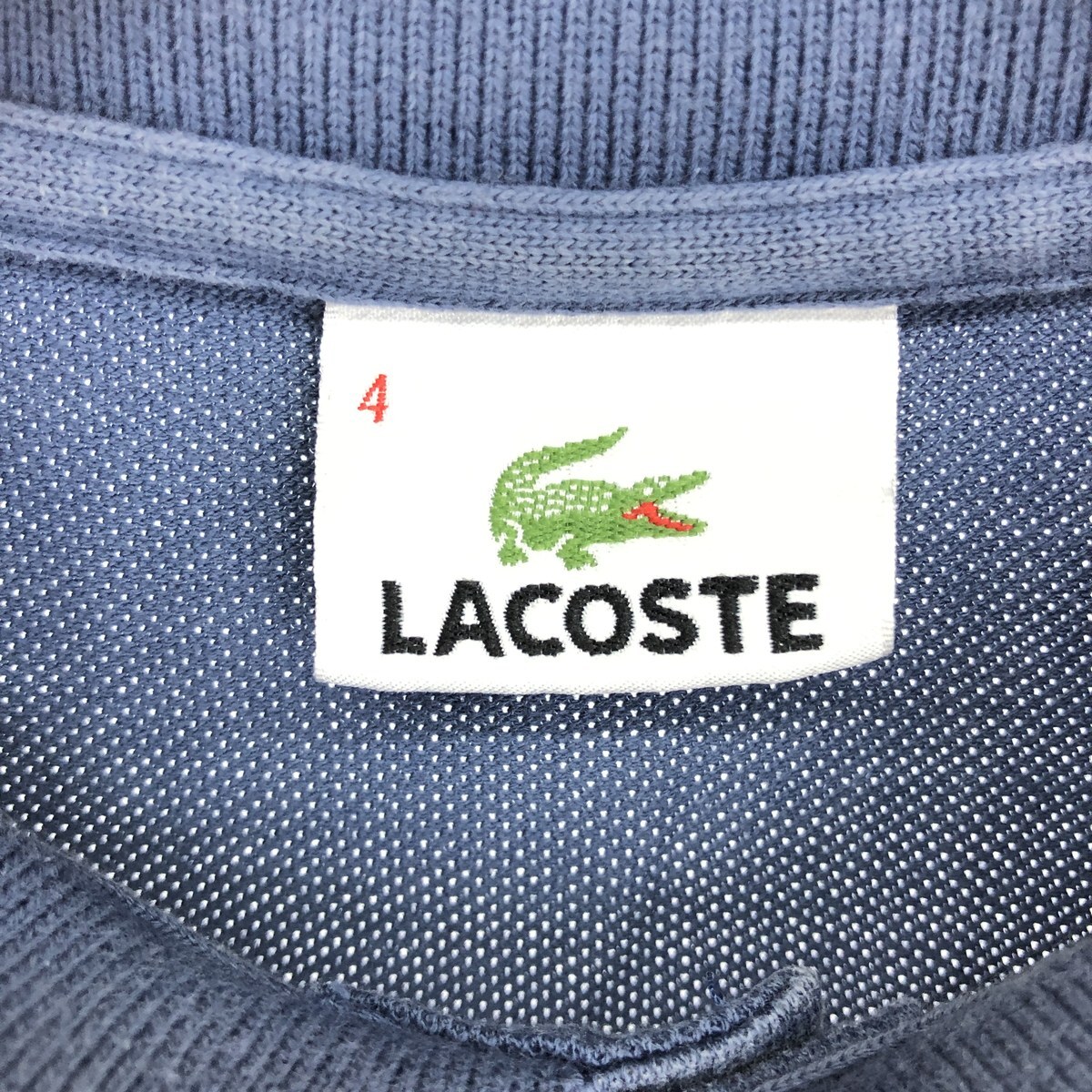 古着 ラコステ LACOSTE フランス企画 半袖 ポロシャツ 4 メンズM /eaa447734_画像3