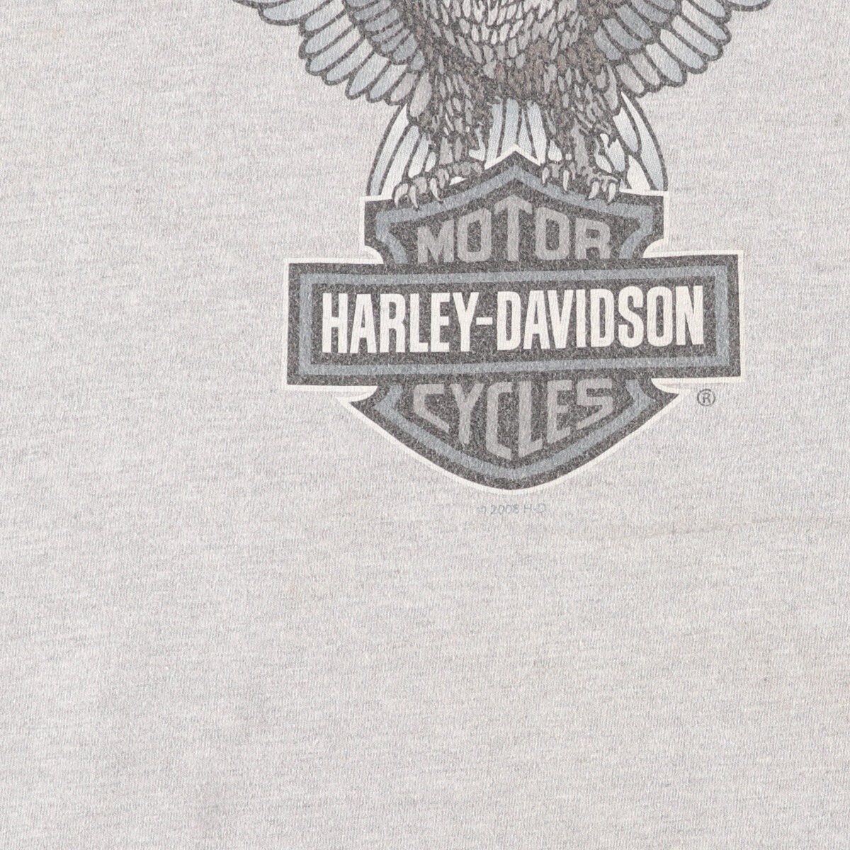 古着 00年代 ハーレーダビッドソン Harley-Davidson モーターサイクル バイクTシャツ USA製 メンズXL /eaa448905_画像4
