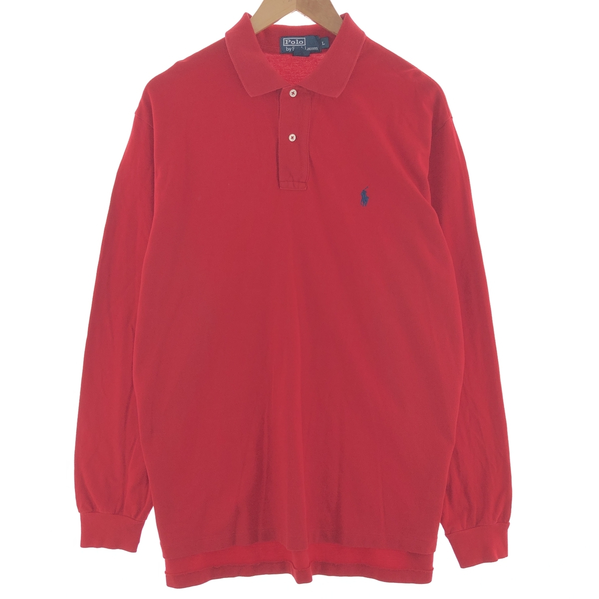 古着 ラルフローレン Ralph Lauren POLO by Ralph Lauren 長袖 ポロシャツ メンズL /eaa390228_画像1