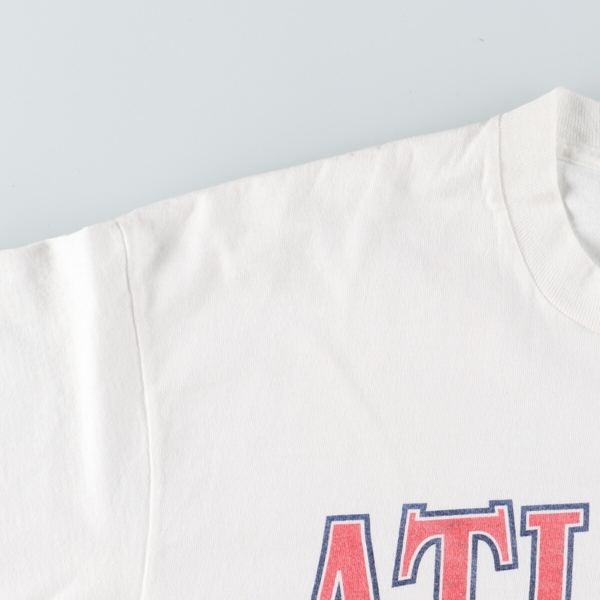 古着 90年代 アンビル Anvil MLB アトランタブレーブス ルーニーテューンズ キャラクタープリントTシャツ USA製 メンズXL /eaa447129_画像7