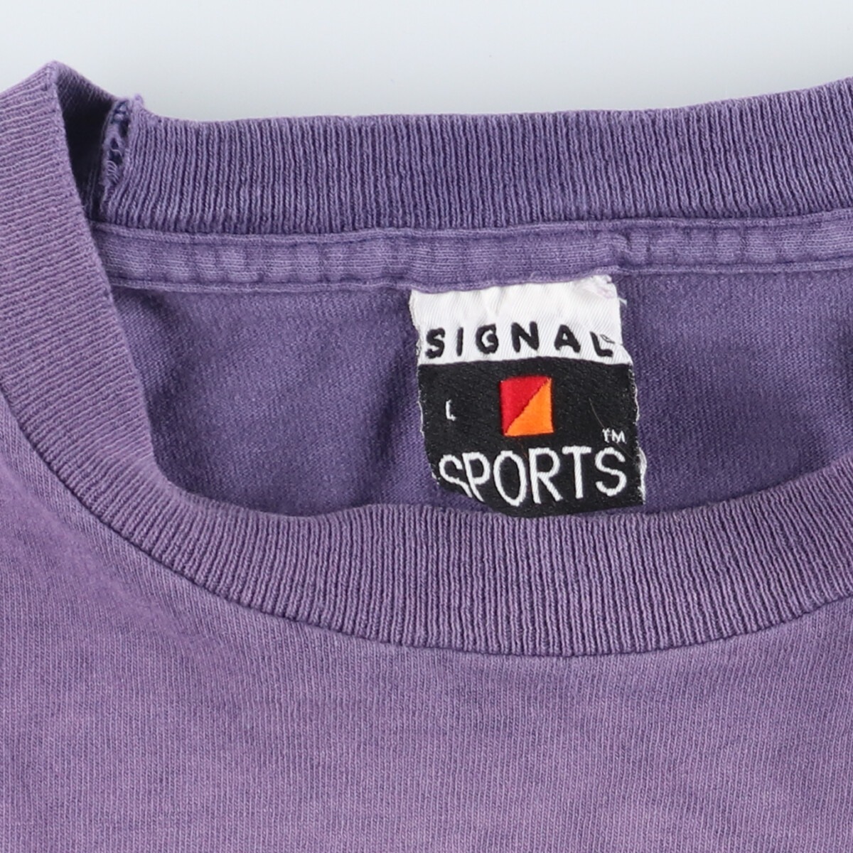 古着 90年代 SIGNAL SPORTS オオカミ柄 アニマルTシャツ USA製 メンズL ヴィンテージ /eaa447152_画像3