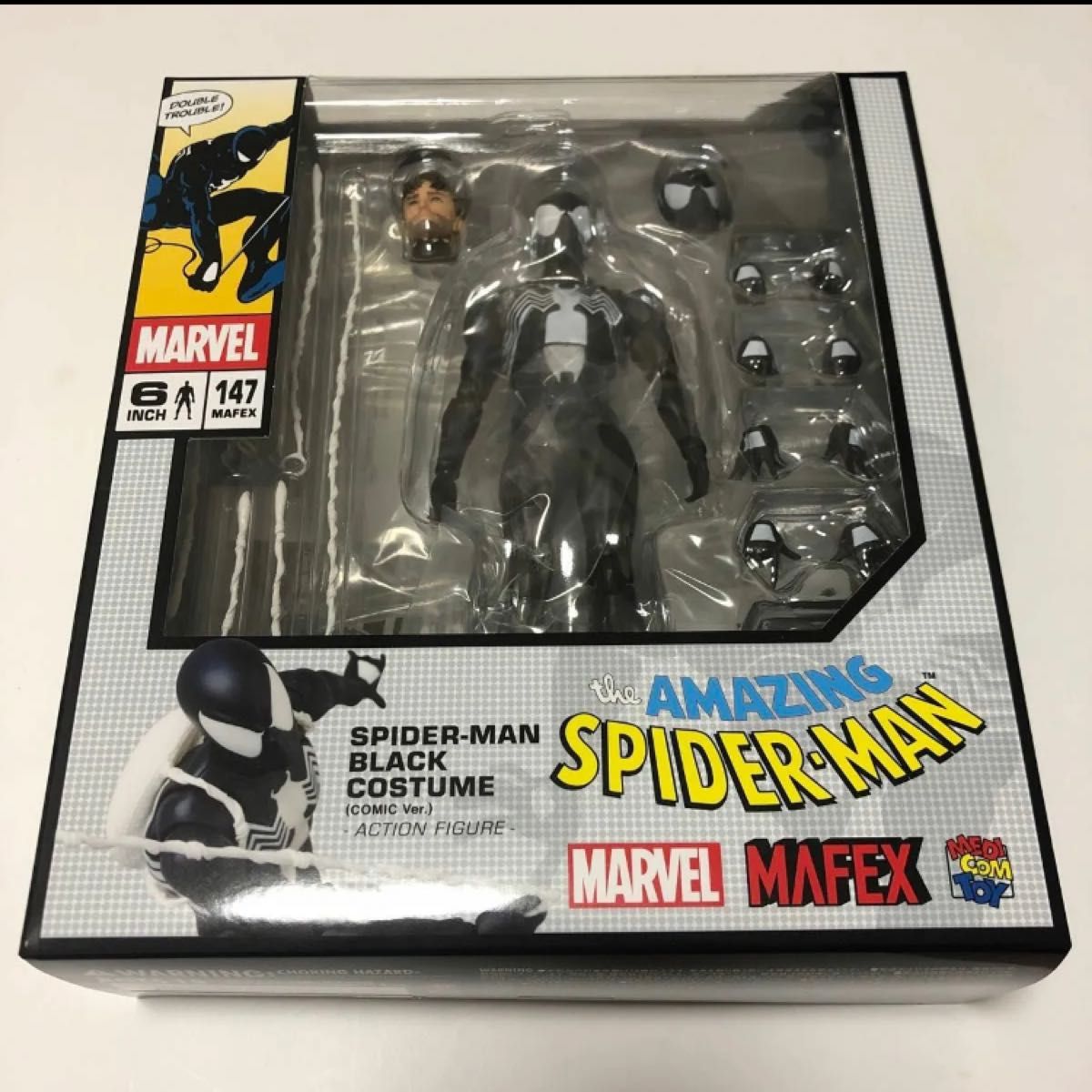 マフェックス No.147  MAFEX SPIDER-MAN BLACK COS