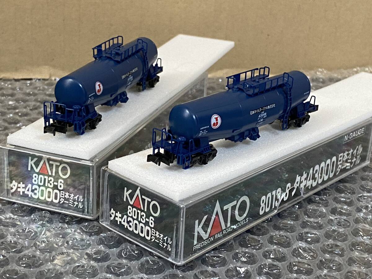 KATO 8013-6 タキ43000 日本オイルターミナル×2 貨物2点まとめ_画像2
