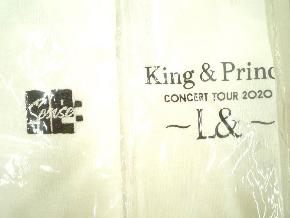 【未開封 同梱可】 King & Prince CONCERT TOUR 2020 2021 L& Re:Sense Tシャツ タオル 3点グッズセット_画像5