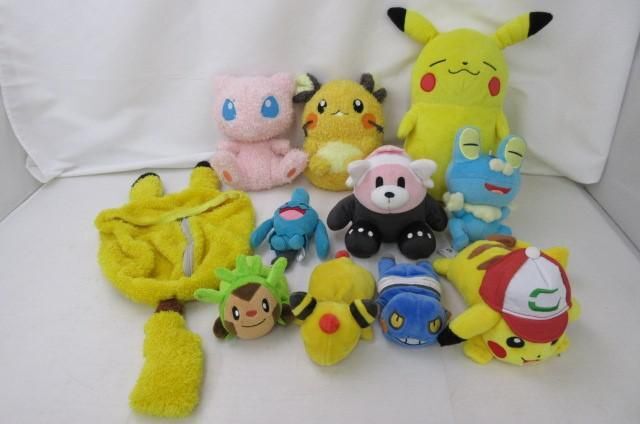 【同梱可】中古品 アニメ ポケットモンスター他 ピカチュウぬいぐるみ 等 グッズセット_画像1