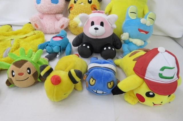 【同梱可】中古品 アニメ ポケットモンスター他 ピカチュウぬいぐるみ 等 グッズセット_画像2