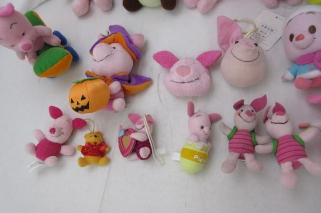 [ including in a package possible ] secondhand goods Disney Piglet Pooh soft toy key holder etc. goods set 
