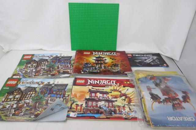 【同梱可】訳有 ジャンク レゴ LEGO 中世のマーケットヴィレッジ レゴ キャッスル　10193 NINJAGO 旋風の神殿等グッ_画像4