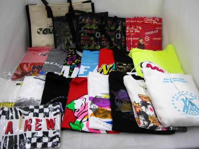 [ set sale secondhand goods ] AAA Entertainment 5th Anniversary BEST CD DVD other T-shirt towel etc. goods set 