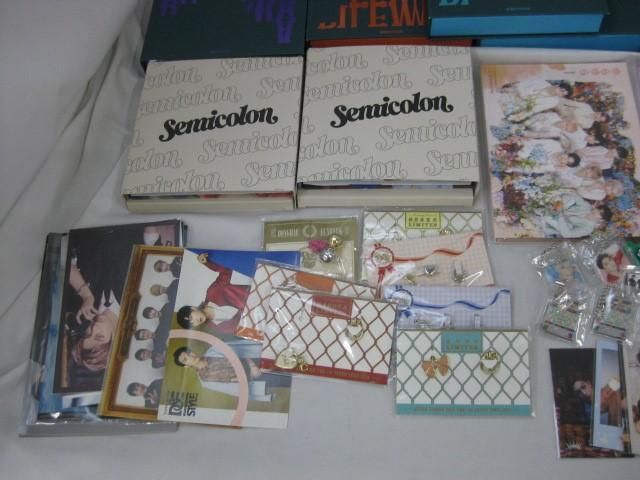 [ включение в покупку возможно ] б/у товар ..SEVENTEEN SHINee др. фонарик-ручка CD и т.п. товары комплект 