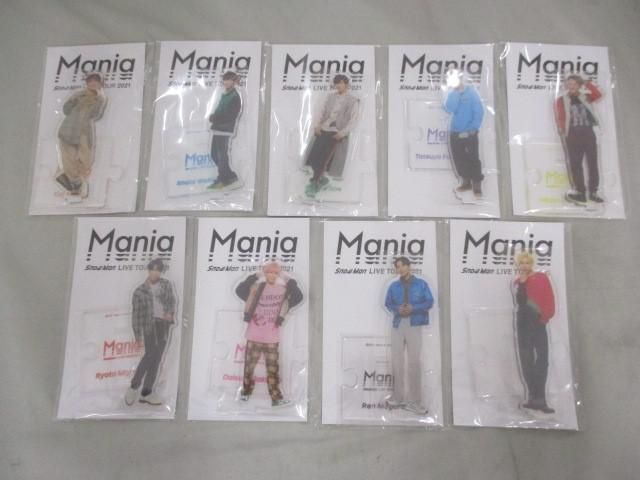 【未開封 同梱可】 Snow Man アクリルスタンド LIVE TOUR 2021 Mania 9種9点 グッズセットの画像1