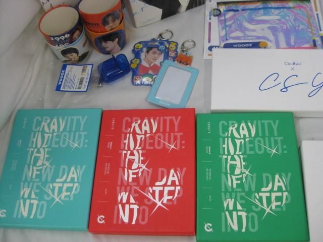 【同梱可】中古品 韓流 WOODZ CRABiTY CSY 他 リップバーム WOOPS! CD キノアルバム ペンライト 等 グッズセット_画像4