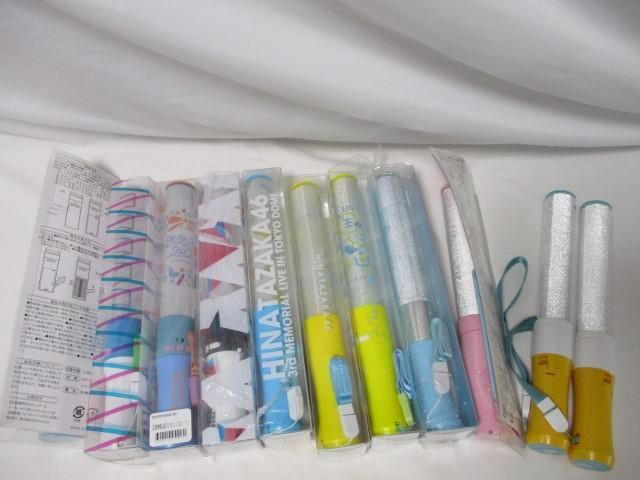 [ including in a package possible ] secondhand goods idol Hyuga city slope 46. rice field love . other penlight 11 point goods set 