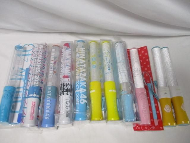 [ including in a package possible ] secondhand goods idol Hyuga city slope 46. rice field love . other penlight 11 point goods set 