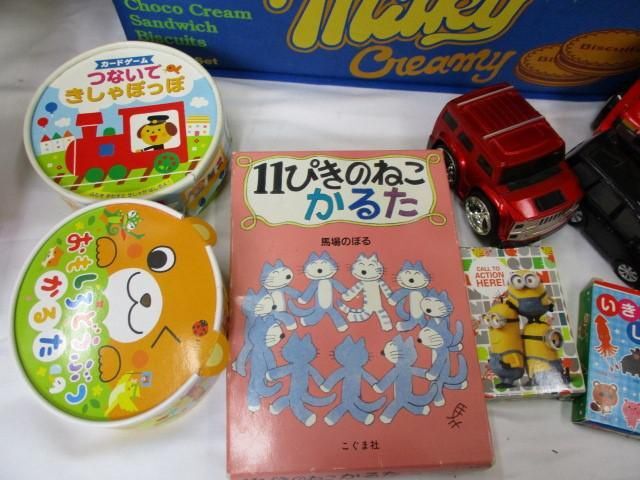 【まとめ売り】動作未確 ホビー ポケモン アンパンマン 他 ポケモンクレーン ミニカー 絵本 等 グッズセットの画像5