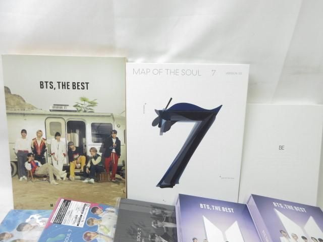 【同梱可】中古品 韓流 防弾少年団 BTS THE BEST MAP OF THE SOUL 7 LOVE YOURSELF CD DVD 等 グッズセットの画像2