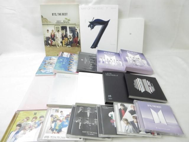 【同梱可】中古品 韓流 防弾少年団 BTS THE BEST MAP OF THE SOUL 7 LOVE YOURSELF CD DVD 等 グッズセットの画像1