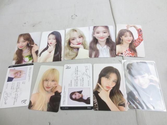 [ including in a package possible ] secondhand goods ..IZ*ONE IVE only . side . good minju other BLOOM*IZ etc. trading card 40 sheets goods set 