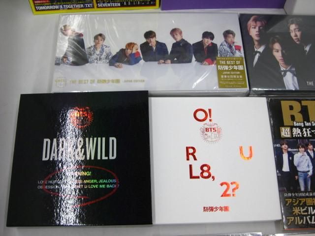 【同梱可】良品 韓流 防弾少年団 BTS のみ SKOOL LUV AFFAIR 日本仕様盤 DARK&WILD CD DVD 雑誌 超熱狂マニュアル 等_画像4