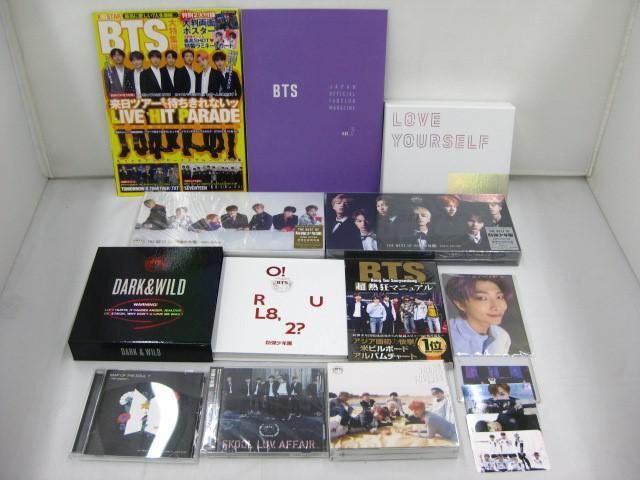 【同梱可】良品 韓流 防弾少年団 BTS のみ SKOOL LUV AFFAIR 日本仕様盤 DARK&WILD CD DVD 雑誌 超熱狂マニュアル 等の画像1