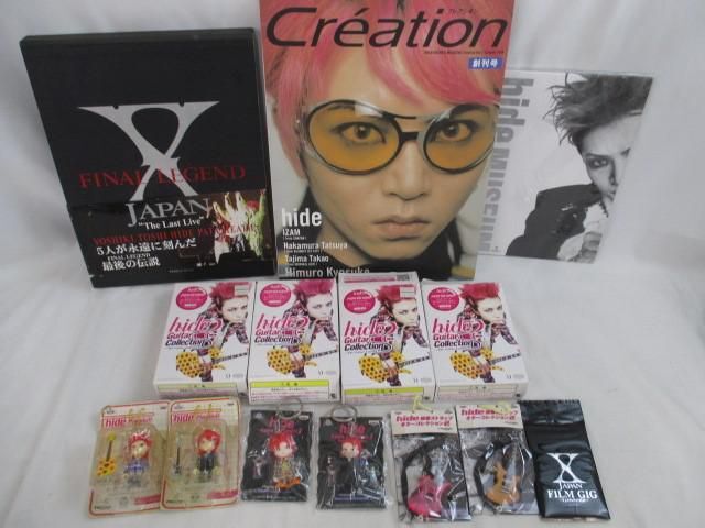 [ including in a package possible ] secondhand goods artist X JAPAN hide other guitar figure Play doll strap photoalbum etc. goods se