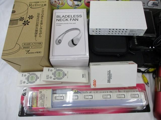 [ set sale ] operation not yet . consumer electronics power supply tap remote control au wireless LAN STICK Yonanas cable wool sphere cleaner etc. goods se