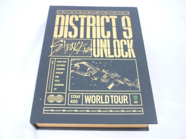 【同梱可】中古品 韓流 Stray Kids スキズ WORLD TOUR DISTRICT 9 UNLOCK DVD 日本語字幕あり_画像1