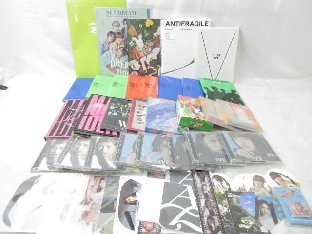 【同梱可】中古品 韓流 Stray Kids IVE LE SSERAFIM 他 CD MAXiDENT ANTIFRAGILE 等 グッズセット_画像1