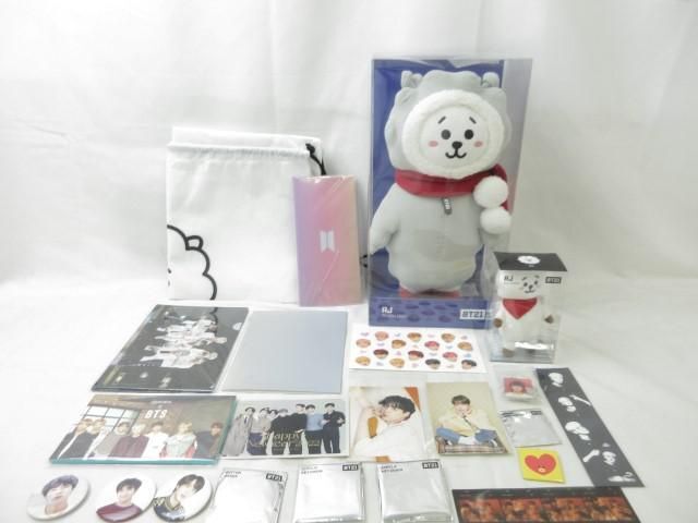 【同梱可】中古品 韓流 防弾少年団 BTS BT21 RJ ジン 他 PLUSH DOLL ぬいぐるみ キーチェーン 缶バッジ 等 グッズセ_画像1