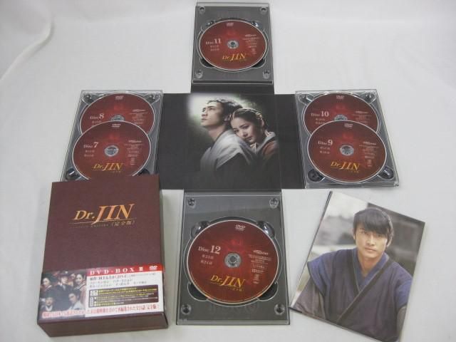 【同梱可】中古品 韓流 東方神起 ジェジュン 他 Dr.JIN 完全版 DVD-BOX I II 全12枚 第1~24話 韓国ドラマ_画像3