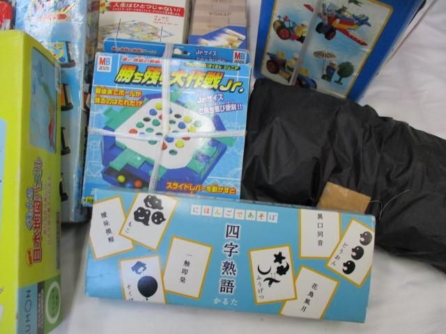 【まとめ売り】動作未確 ホビー 人生ゲームEX ゲームスタジアム ジェンガ LEGO 日本地図パズル 等 グッズセット_画像5