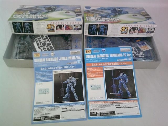 【同梱可】優良品 プラモデル ガンプラ HG 1/144 ガンダム Jリーグ ガンダムバルバトス 横浜FC ダブルオーガンダム_画像4