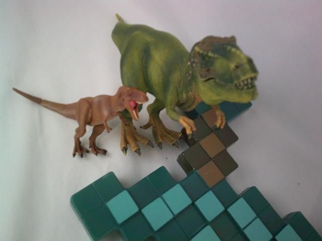 【同梱可】訳有 ホビー レゴブロック マイクラフト 恐竜 グッズセット_画像2