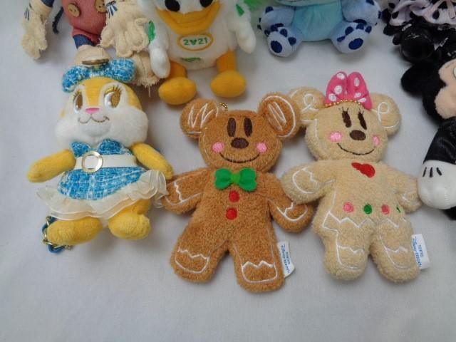 [ including in a package possible ] secondhand goods Disney Donald Mickey other . main .2021 Christmas etc. soft toy badge goods set 