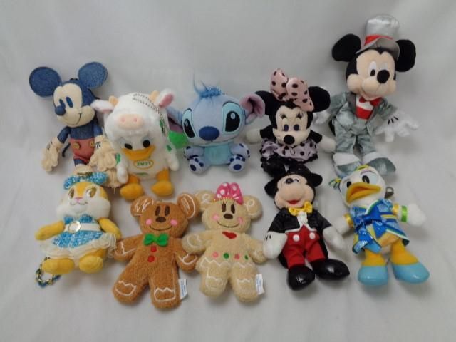 [ including in a package possible ] secondhand goods Disney Donald Mickey other . main .2021 Christmas etc. soft toy badge goods set 