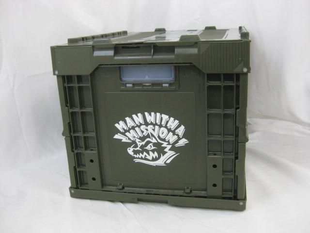 [ including in a package possible ] secondhand goods MAN WITH A MISSION man with a mission color container khaki 