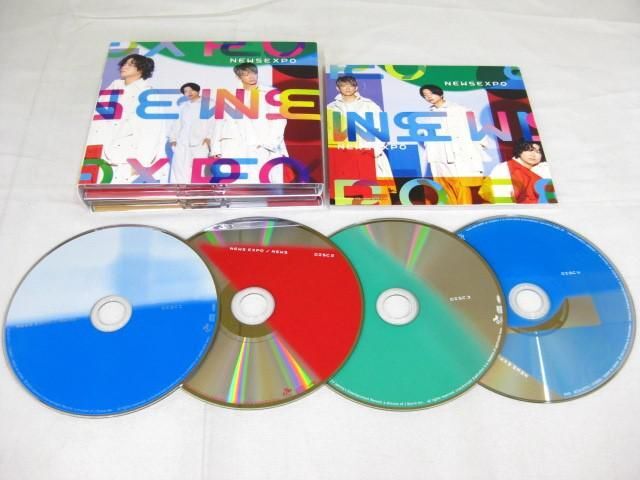 【中古品 同梱可】 NEWS CD NEWS EXPO 初回盤A(3CD+BD)/B(3CD+BD)/通常盤 等 3点 グッズセット_画像3