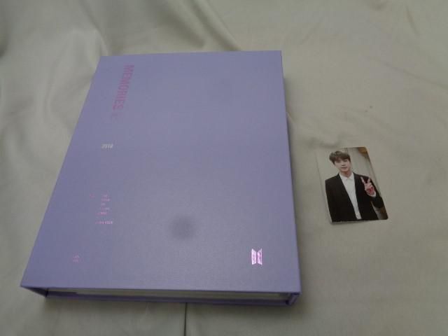 [ including in a package possible ] secondhand goods .. bulletproof boy .BTS MEMORIES OF 2018 DVD trading card Gin Japanese title attaching 