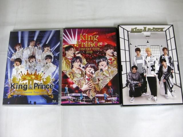 【中古品 同梱可】 King & Prince First Concert Tour 2018 2019 通常盤 King & Prince 初回限定盤A 3点グッズセット_画像1