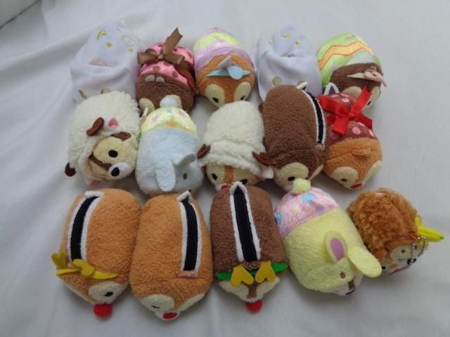 [ including in a package possible ] secondhand goods Disney chip & Dale only Halloween e-s ta- other tsumtsum soft toy goods set 