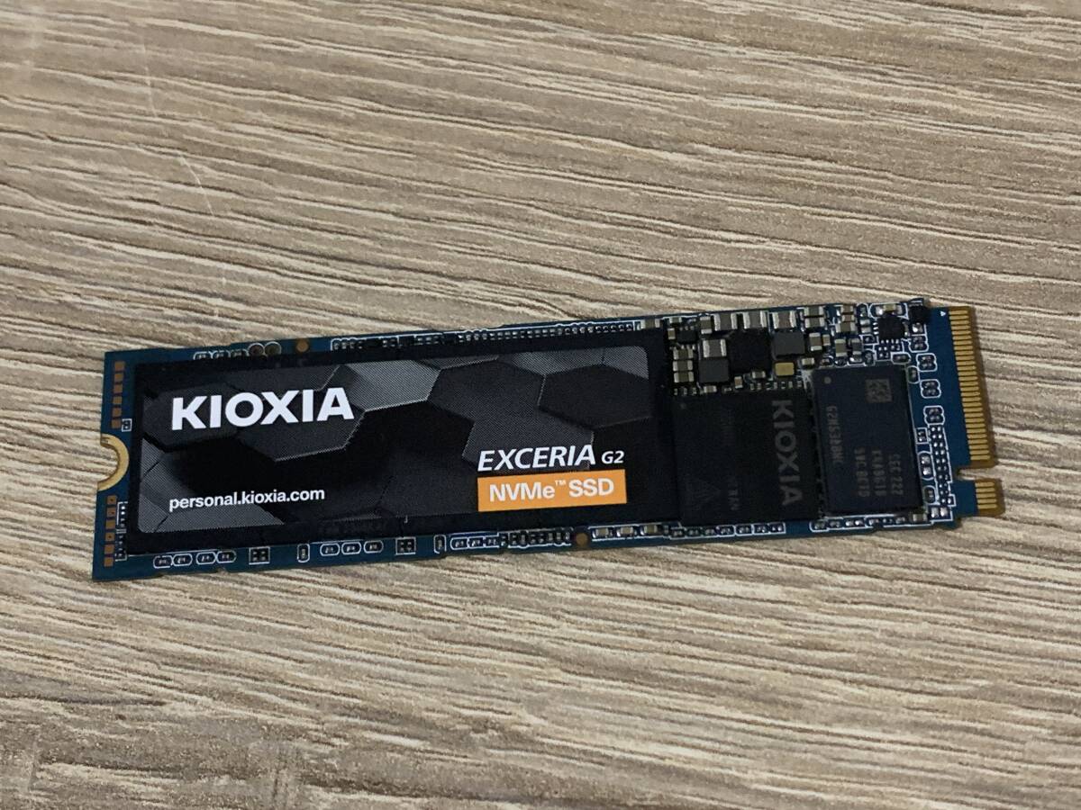 ☆中古SSD☆『キオクシア（KIOXIA）EXCERIA G2 2TB PCIe Gen3x4 内蔵SSD（SSD-CK2.0N3G2/N）』☆送料込☆の画像1