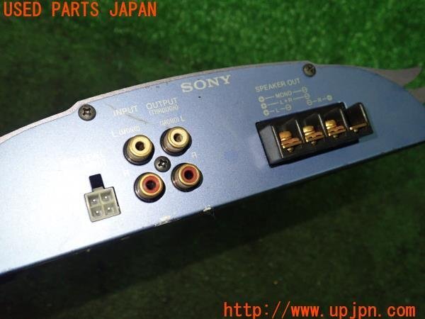 3UPJ=99560520]三菱 スタリオン GSR-II(A183A)SONY ソニー パワーアンプ XM-752X アンプ 中古_画像4